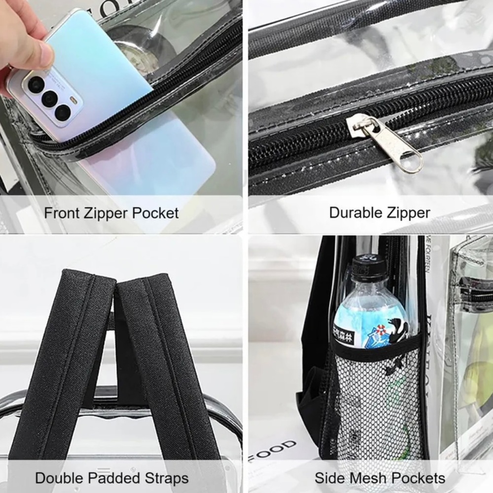 Clear Backpack - Picture 4 of 4